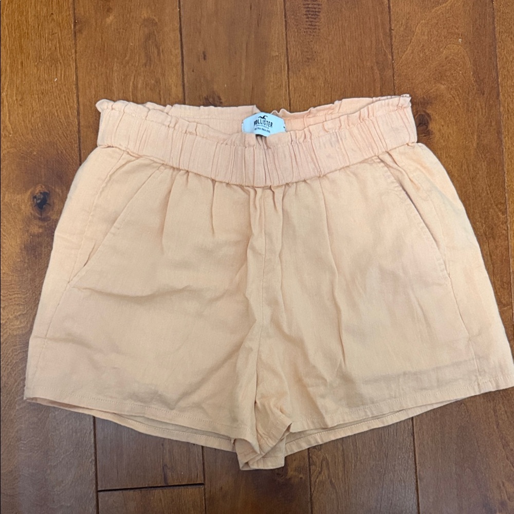 Hollister High Waist Peach Women's Shorts